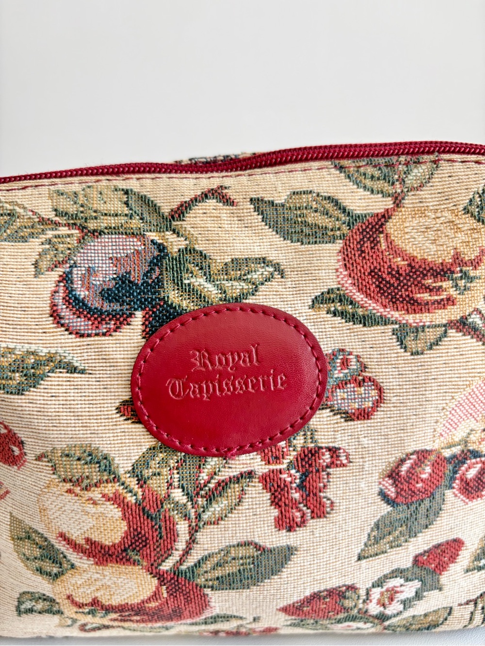Royal Tapisserie Vintage Orchard Tapestry Crossbody Bag Cottagecore Granny Chic - Picture 3 of 9